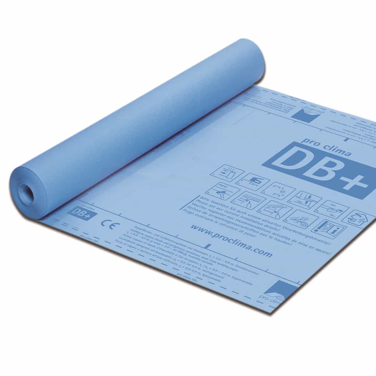 Pro Clima DB + Intelligent vapour check and airtight membrane