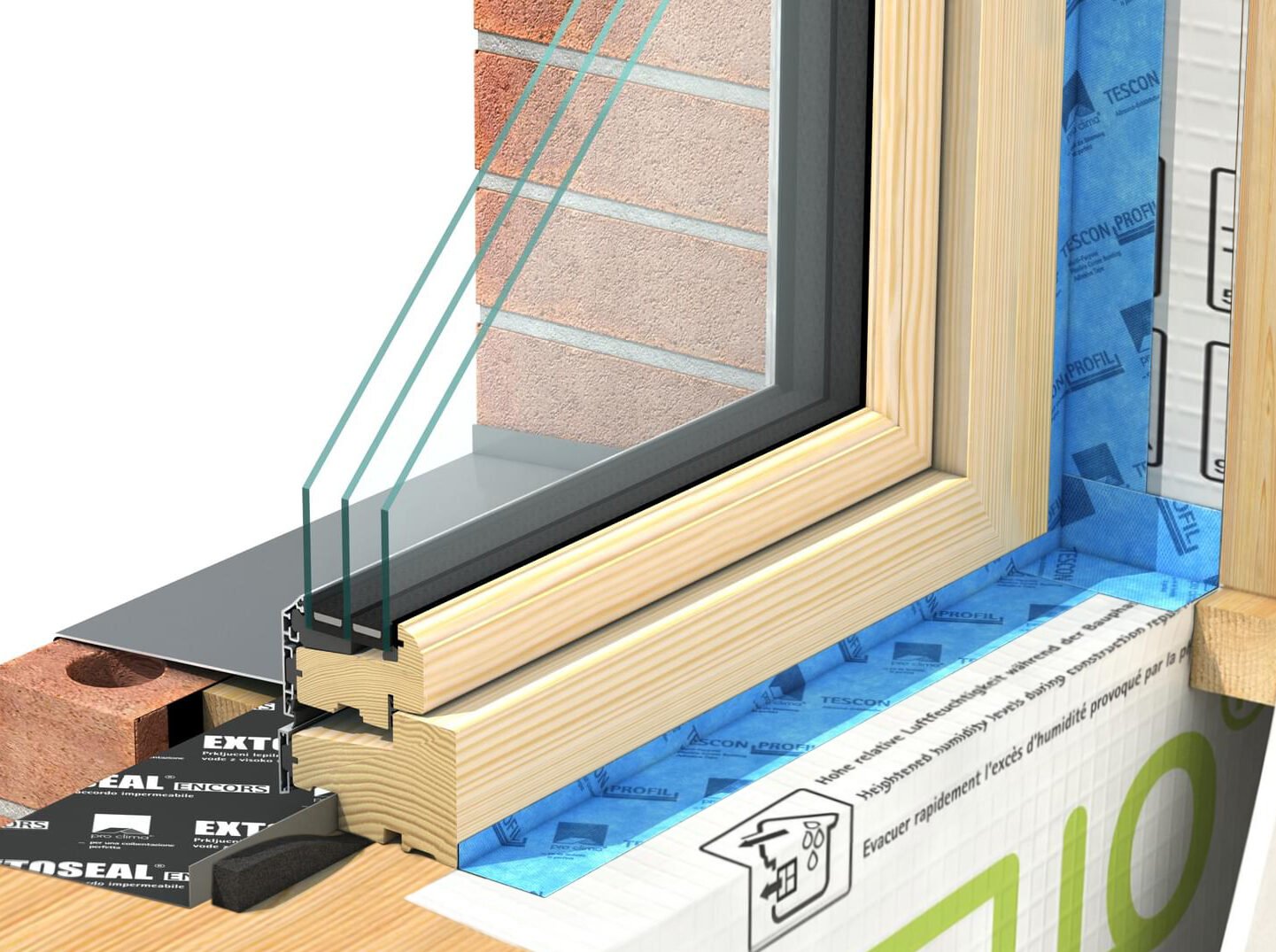 High Performance Triple Glazed Windows And Doors